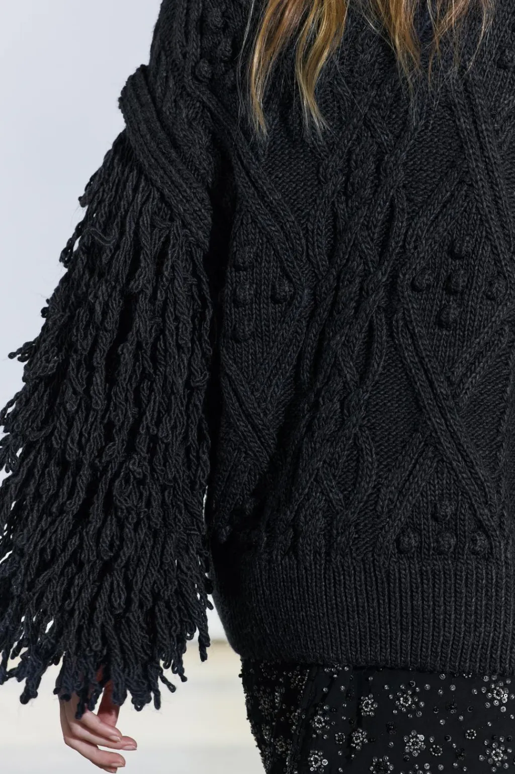 Discount JERSEY PUNTO FLECOS Mujer Cárdigan / Jerséis|Punto