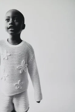 Niños ZARA 1½ - 6 Años·Punto|1½ - 6 Años·Total Look<JERSEY PUNTO FLORES