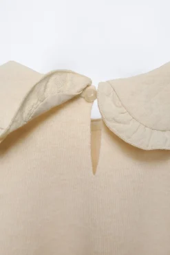 Niños ZARA 1½ - 6 Años·Punto|1½ - 6 Años·Total Look<JERSEY PUNTO FLORES BORDADAS