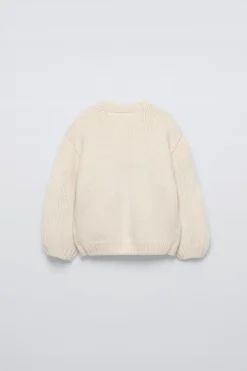 Niños ZARA 1½ - 6 Años·Punto|6 - 18 Meses·Punto<JERSEY PUNTO FLORES BORDADAS