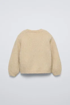 Niños ZARA 1½ - 6 Años·Punto|6 - 18 Meses·Punto<JERSEY PUNTO FLORES BORDADAS