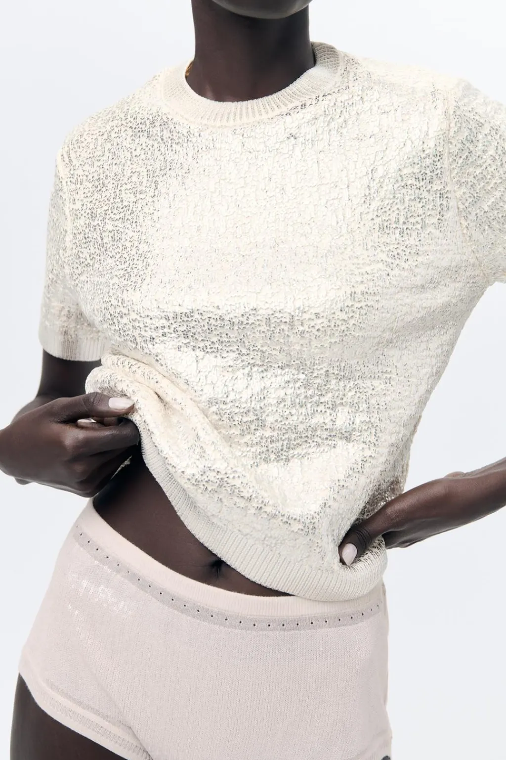 Online JERSEY PUNTO FOIL Mujer Cárdigan / Jerséis|Punto