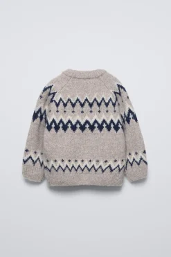 Niños ZARA 1½ - 6 Años·Punto|1½ - 6 Años·Punto<JERSEY PUNTO JACQUARD