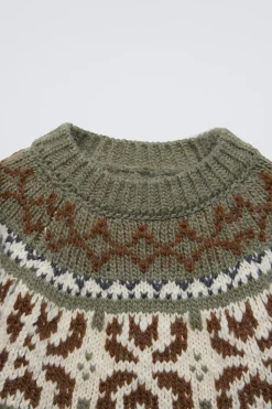 Niños ZARA 1½ - 6 Años·Punto|1½ - 6 Años·Punto<JERSEY PUNTO JACQUARD