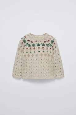 Niños ZARA 0 - 6 Meses·Punto|6 - 18 Meses·Punto<JERSEY PUNTO JACQUARD