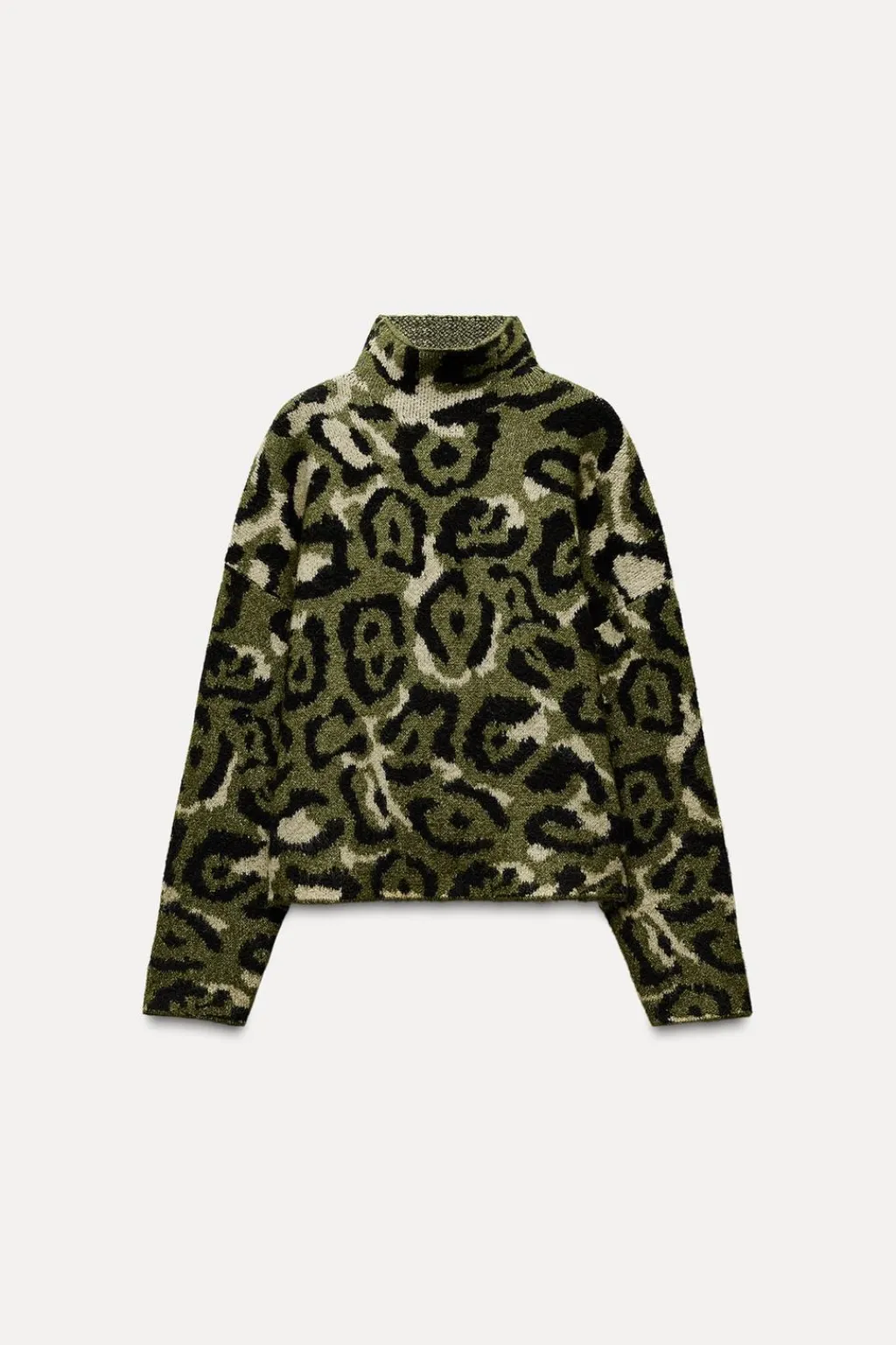 Sale JERSEY PUNTO JACQUARD ANIMAL Mujer Cárdigan / Jerséis|Punto