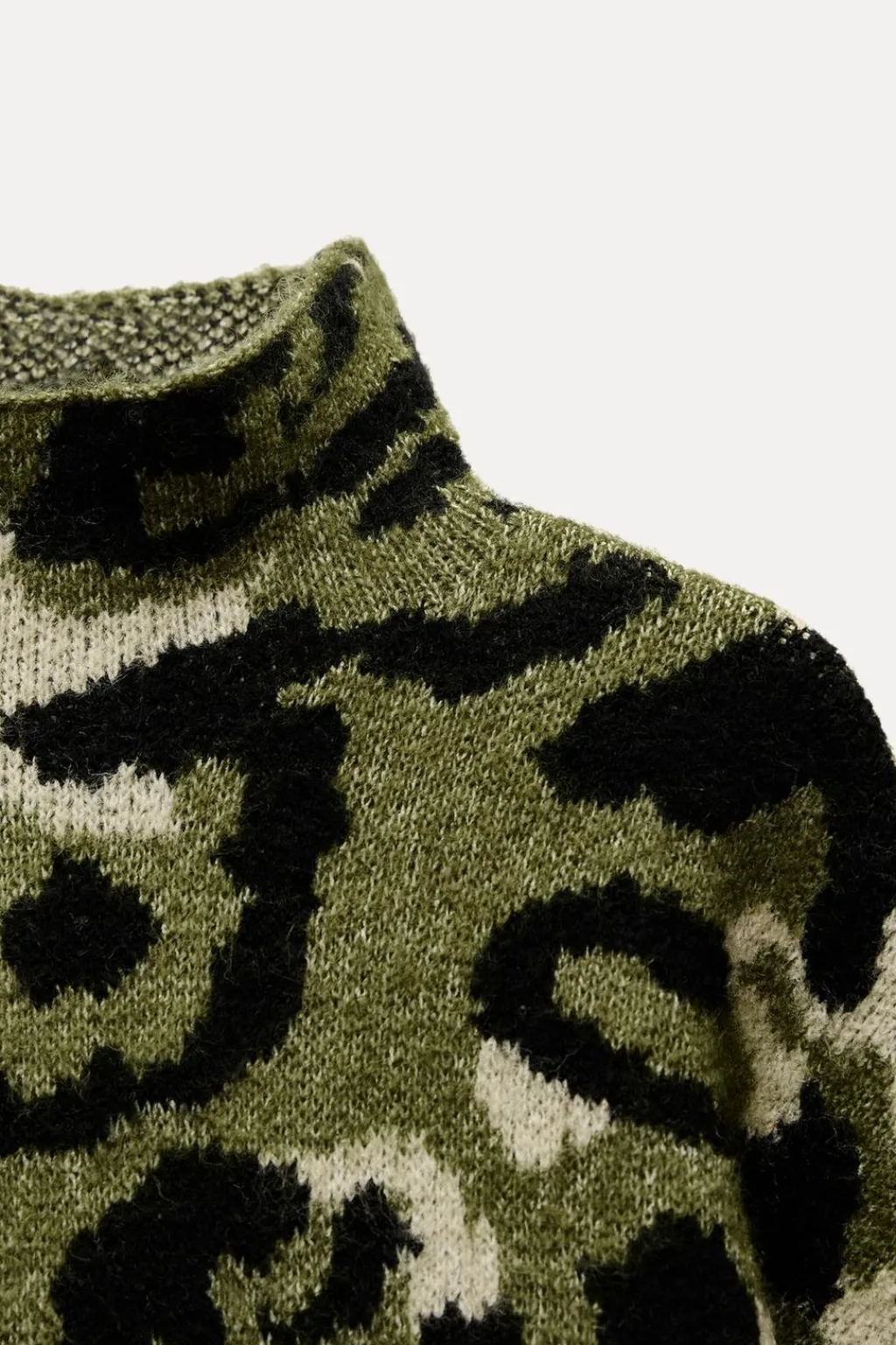 Sale JERSEY PUNTO JACQUARD ANIMAL Mujer Cárdigan / Jerséis|Punto