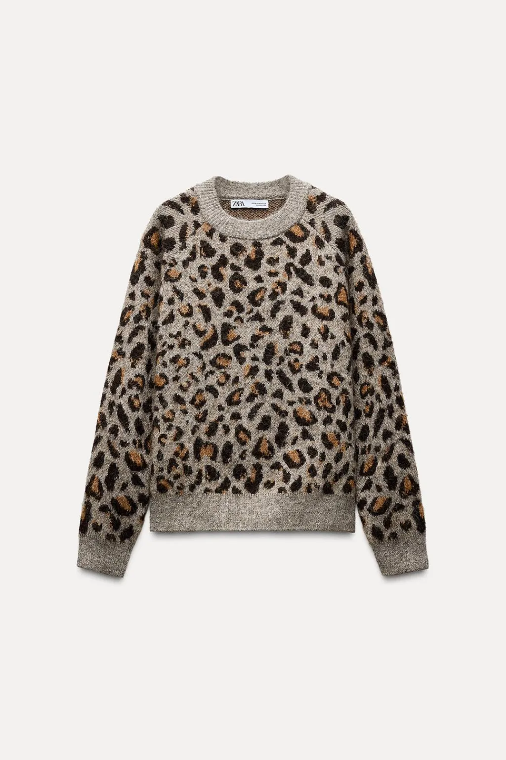 Outlet JERSEY PUNTO JACQUARD ANIMAL Mujer Cárdigan / Jerséis|Punto