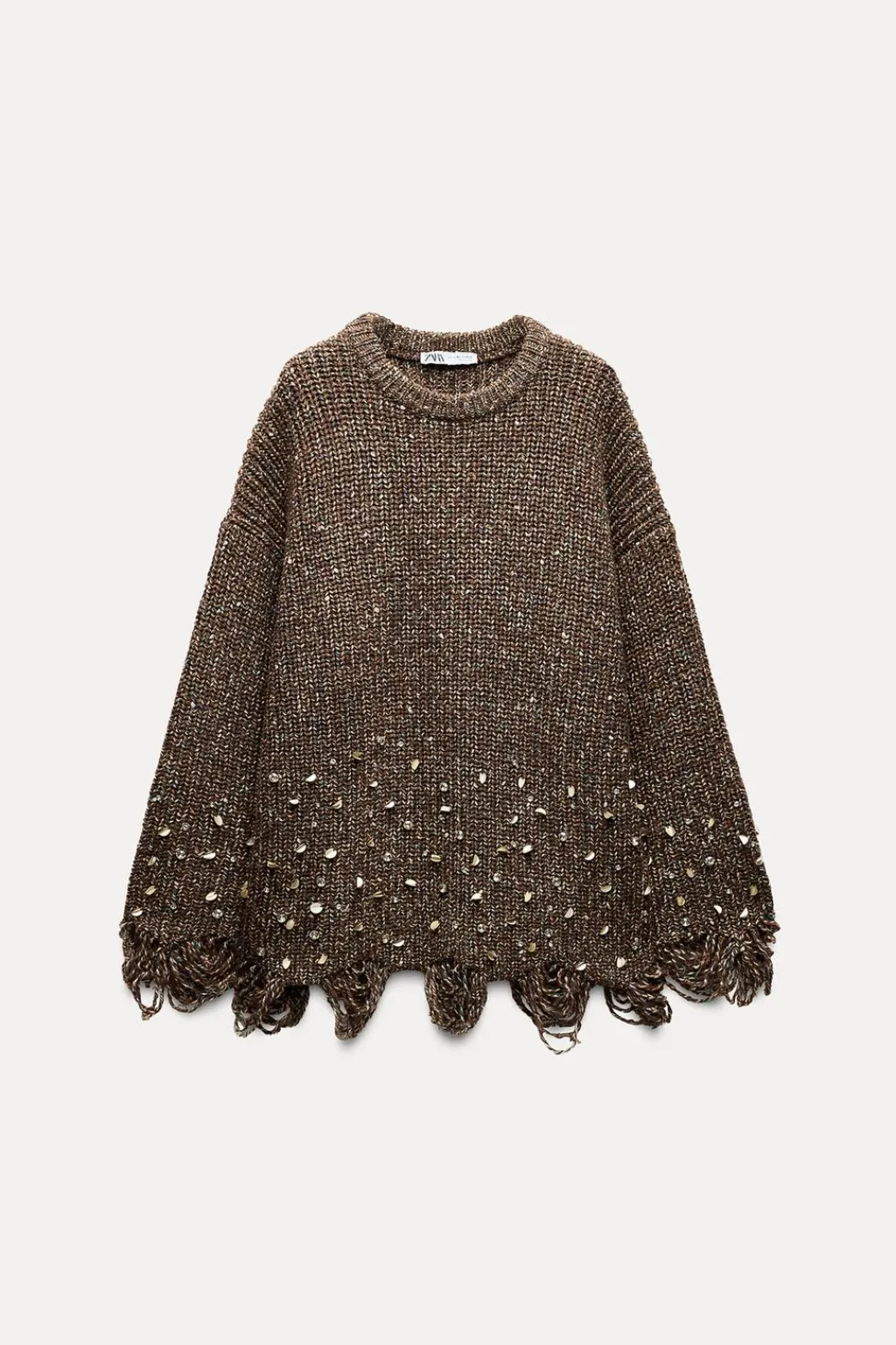 Hot JERSEY PUNTO LENTEJUELAS Mujer Cárdigan / Jerséis|Punto