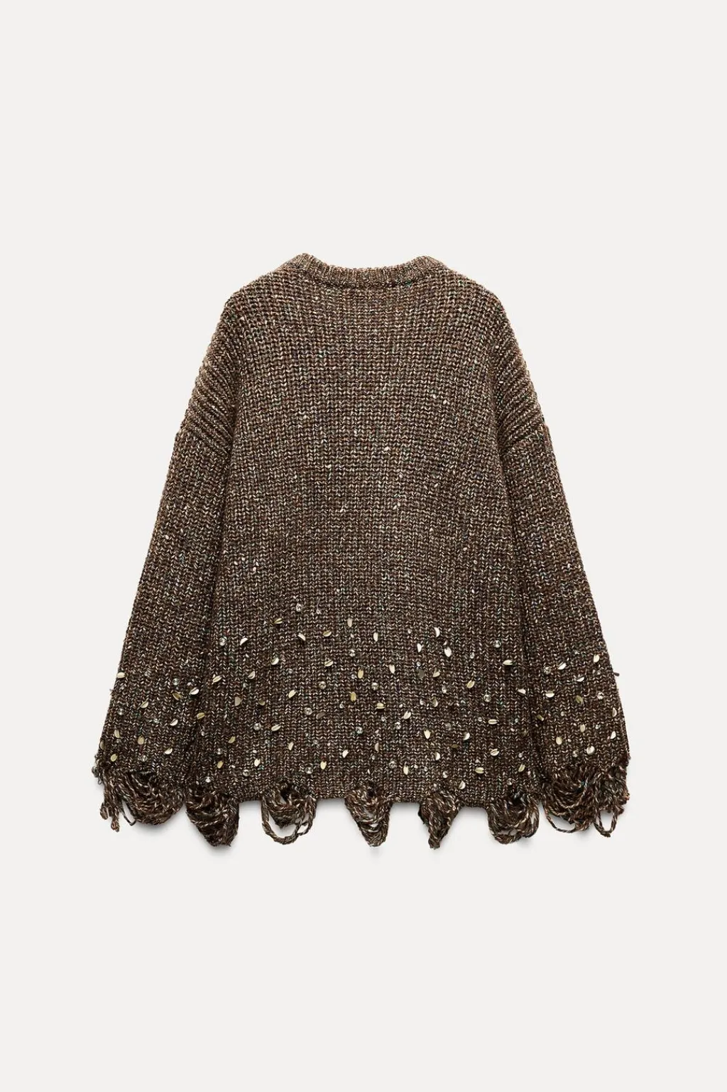 Hot JERSEY PUNTO LENTEJUELAS Mujer Cárdigan / Jerséis|Punto