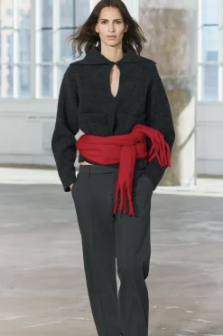 Outlet JERSEY PUNTO LISO BOLSILLOS PLASTRÓN Mujer Cárdigan / Jerséis|Punto