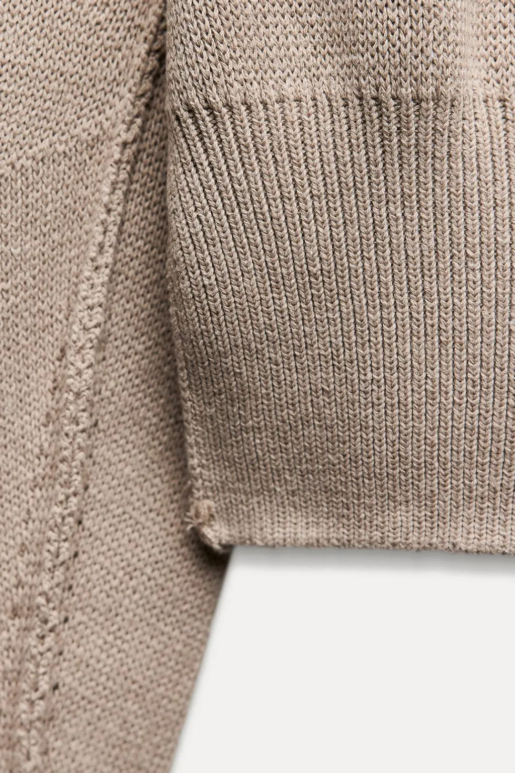 Outlet JERSEY PUNTO LISO MANGA VOLUMEN Mujer Cárdigan / Jerséis|Punto