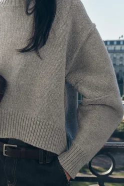 Outlet JERSEY PUNTO MANGA PLIEGUES Mujer Cárdigan / Jerséis|Punto