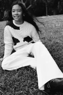 Niños ZARA 6 - 14 Años·Punto<JERSEY PUNTO OCHOS