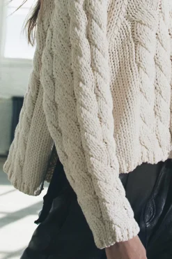 Discount JERSEY PUNTO OCHOS TIRAS LATERALES Mujer Cárdigan / Jerséis|Punto