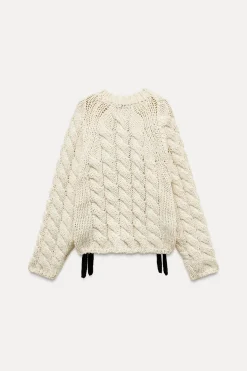 Discount JERSEY PUNTO OCHOS TIRAS LATERALES Mujer Cárdigan / Jerséis|Punto