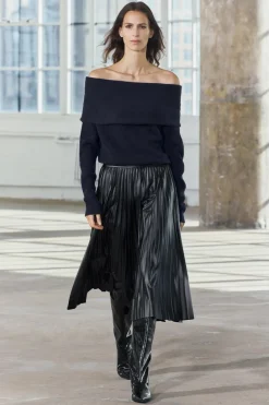 Online JERSEY PUNTO OFF SHOULDER Mujer Cárdigan / Jerséis|Punto