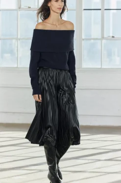 Online JERSEY PUNTO OFF SHOULDER Mujer Cárdigan / Jerséis|Punto