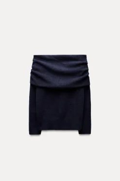 Online JERSEY PUNTO OFF SHOULDER Mujer Cárdigan / Jerséis|Punto