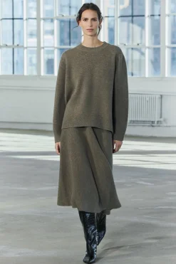 New JERSEY PUNTO OVERSIZE CON LANA Mujer Cárdigan / Jerséis|Punto