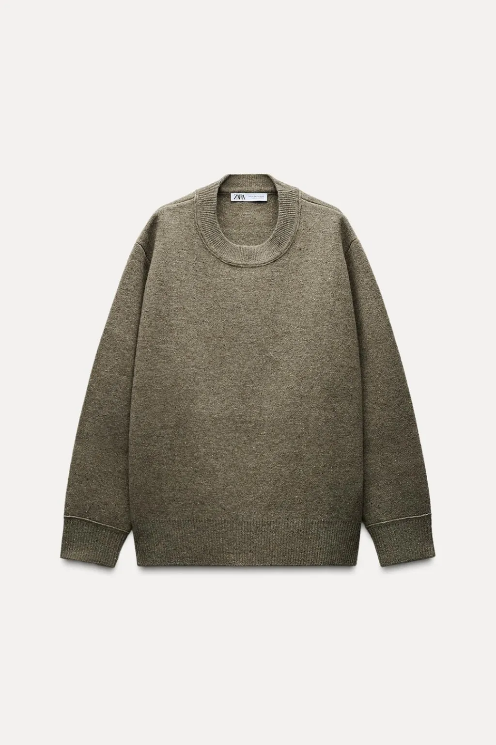 New JERSEY PUNTO OVERSIZE CON LANA Mujer Cárdigan / Jerséis|Punto