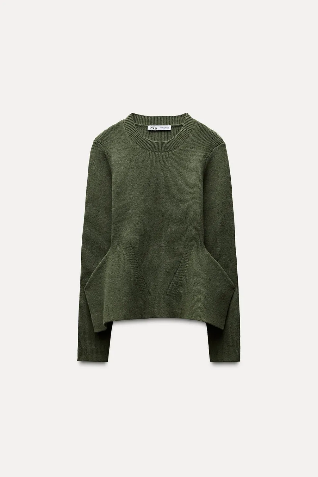 Discount JERSEY PUNTO PEPLUM Mujer Cárdigan / Jerséis|Punto