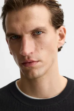 New JERSEY PUNTO PERLADO Hombre Jerséis / Chaquetas