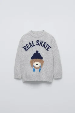 Niños ZARA 1½ - 6 Años·Punto|1½ - 6 Años·Punto<JERSEY PUNTO PERRO