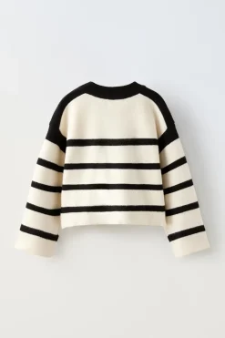 Niños ZARA 6 - 14 Años·Punto<JERSEY PUNTO RAYAS