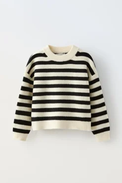 Niños ZARA 6 - 14 Años·Punto<JERSEY PUNTO RAYAS