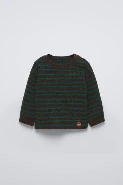 Niños ZARA 6 - 18 Meses·Punto<JERSEY PUNTO RAYAS