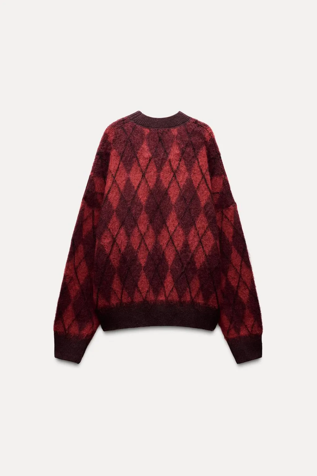 Outlet JERSEY PUNTO ROMBOS Mujer Cárdigan / Jerséis|Punto