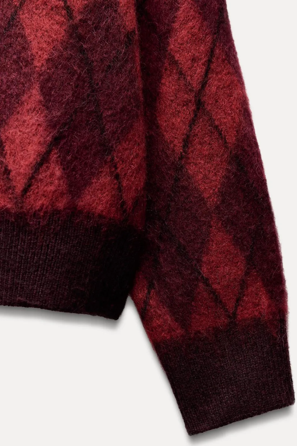 Outlet JERSEY PUNTO ROMBOS Mujer Cárdigan / Jerséis|Punto