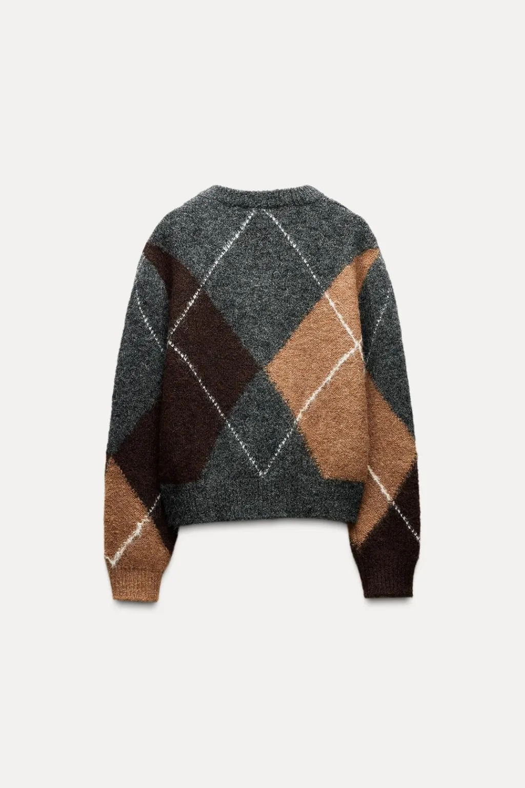 Online JERSEY PUNTO ROMBOS Mujer Cárdigan / Jerséis|Punto