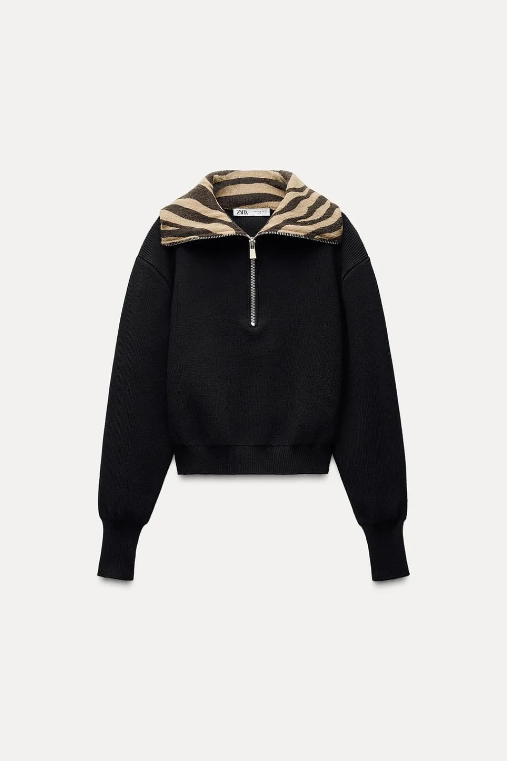 Outlet JERSEY PUNTO SOLAPA JACQUARD ANIMAL Mujer Cárdigan / Jerséis|Punto