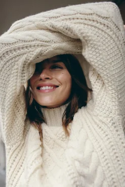 Best JERSEY PUNTO TRENZADO Mujer Cárdigan / Jerséis|Punto