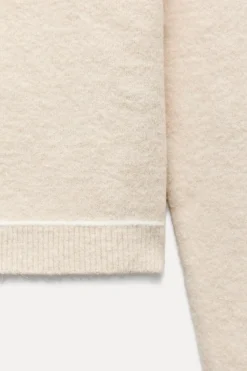 Fashion JERSEY PUNTO VIVOS CONTRASTE Mujer Cárdigan / Jerséis|Punto