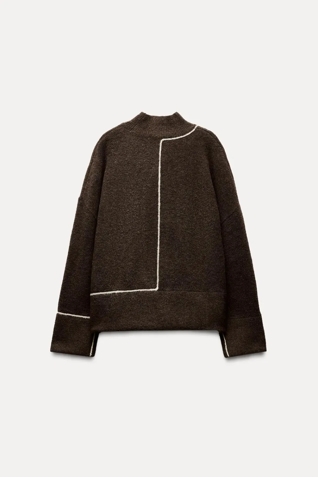 Hot JERSEY PUNTO VIVOS CONTRASTE Mujer Cárdigan / Jerséis|Punto