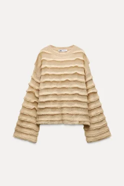 Online JERSEY PUNTO VOLANTES Mujer Cárdigan / Jerséis|Punto