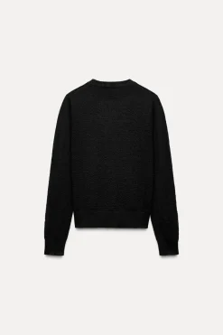 Clearance JERSEY SEMITRANSPARENTE PUNTO FINO Mujer Cárdigan / Jerséis|Punto