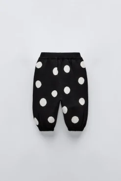 Niños ZARA 6 - 18 Meses·Conjuntos|6 - 18 Meses·Punto<JOGGER PUNTO TOPOS