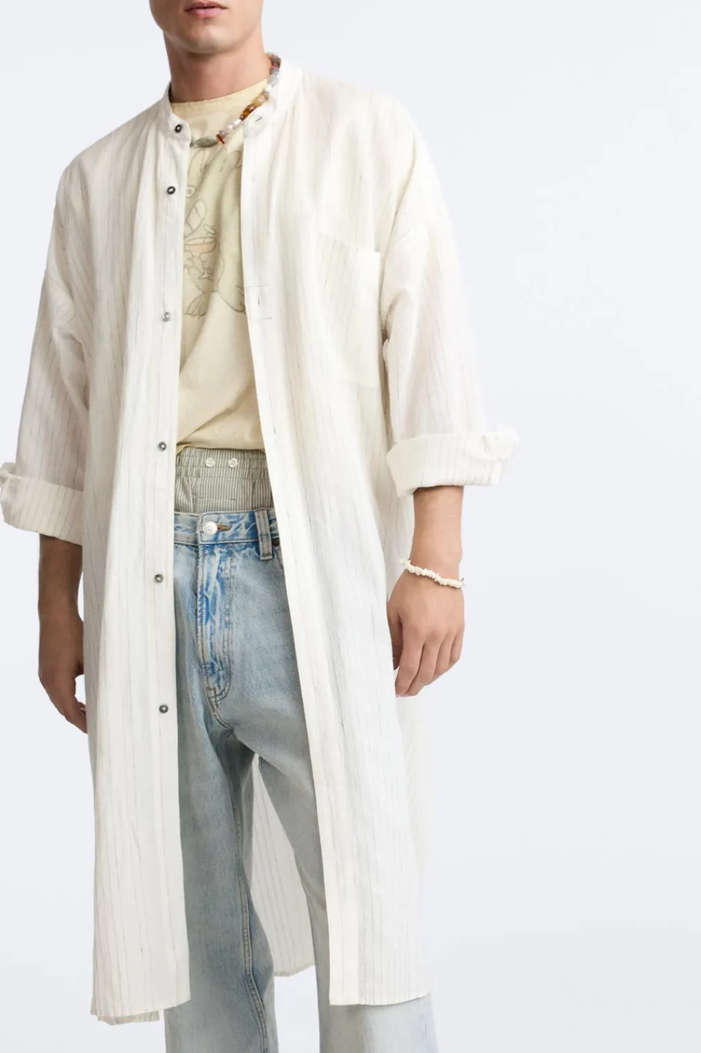 Discount KAFTÁN RAYAS LIMITED EDITION Hombre Camisas