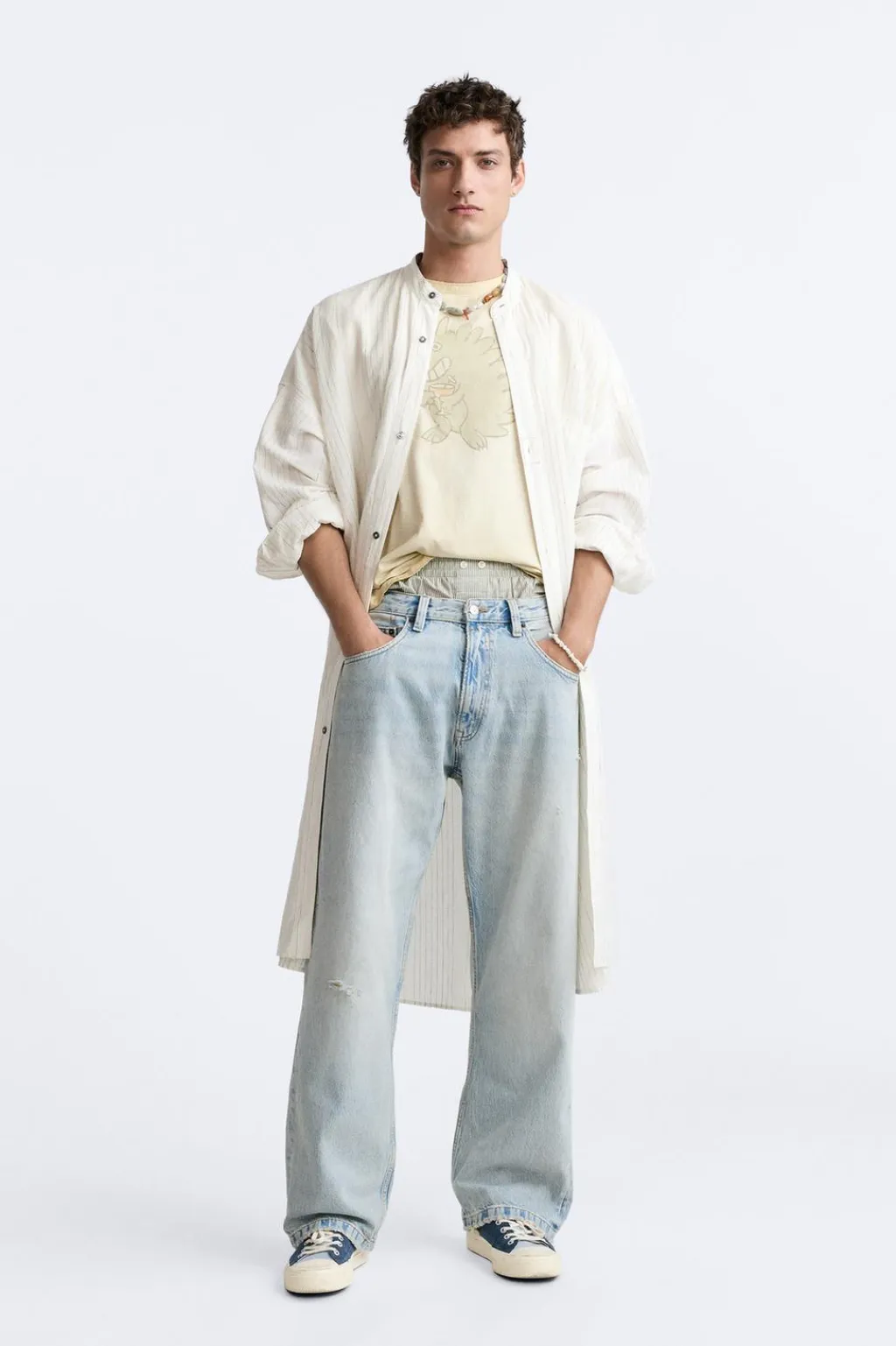 Discount KAFTÁN RAYAS LIMITED EDITION Hombre Camisas