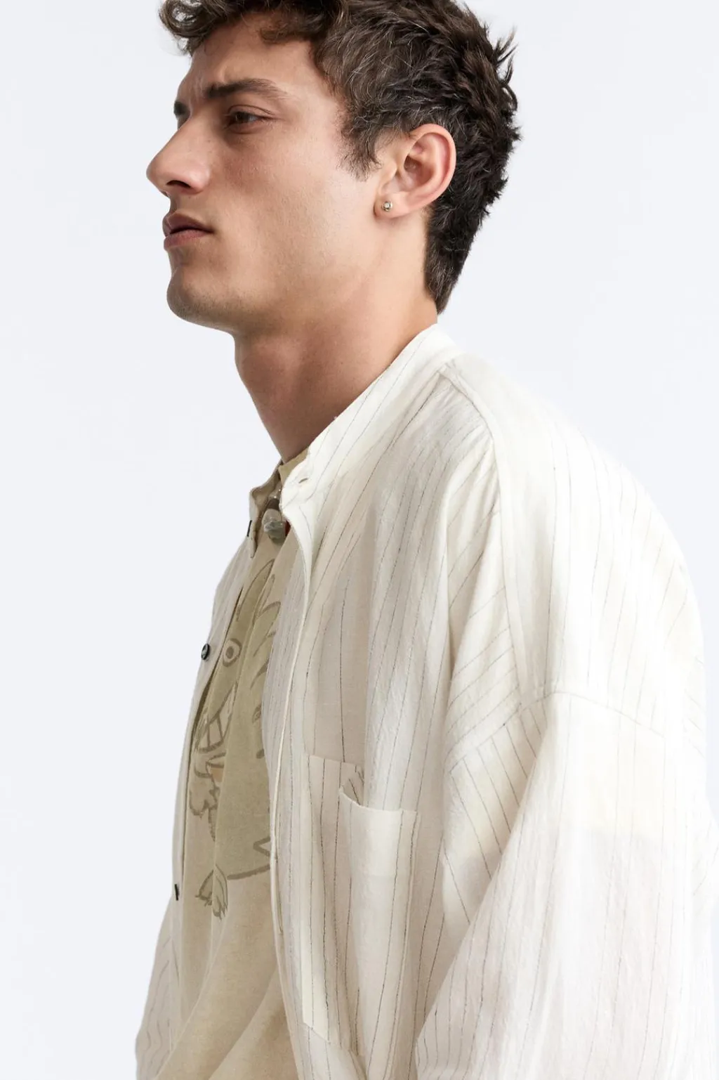 Discount KAFTÁN RAYAS LIMITED EDITION Hombre Camisas