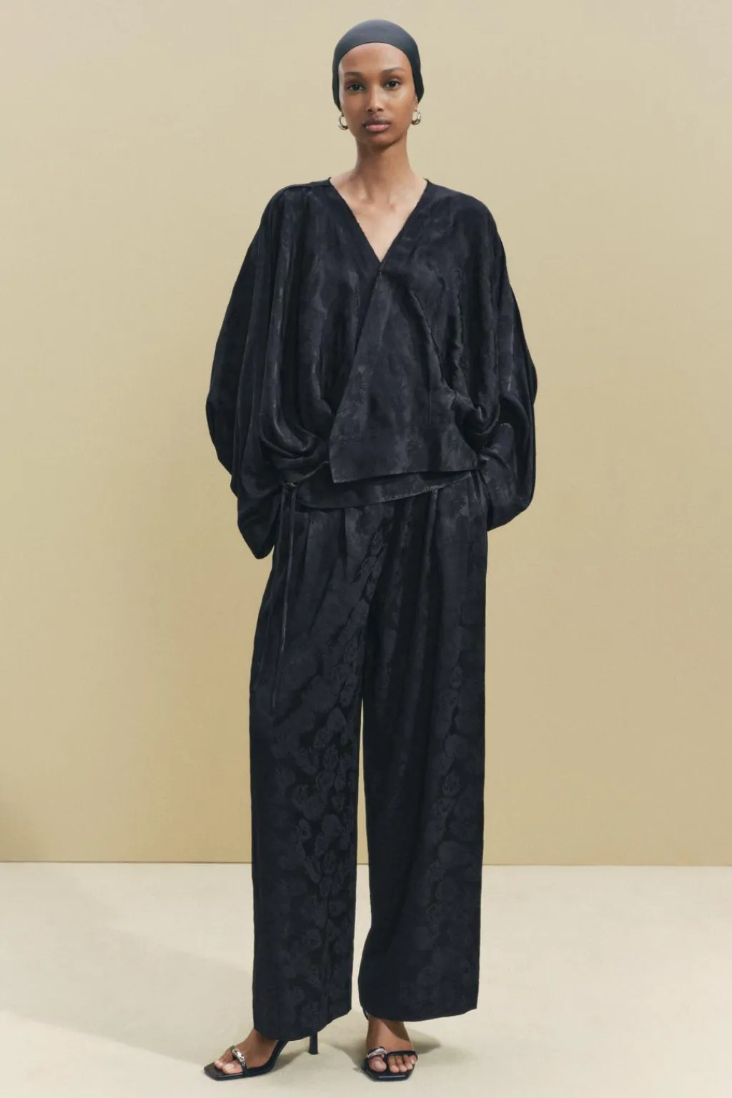 New KIMONO JACQUARD ZW COLLECTION Mujer Chaquetas / Cazadoras|Camisas / Blusas