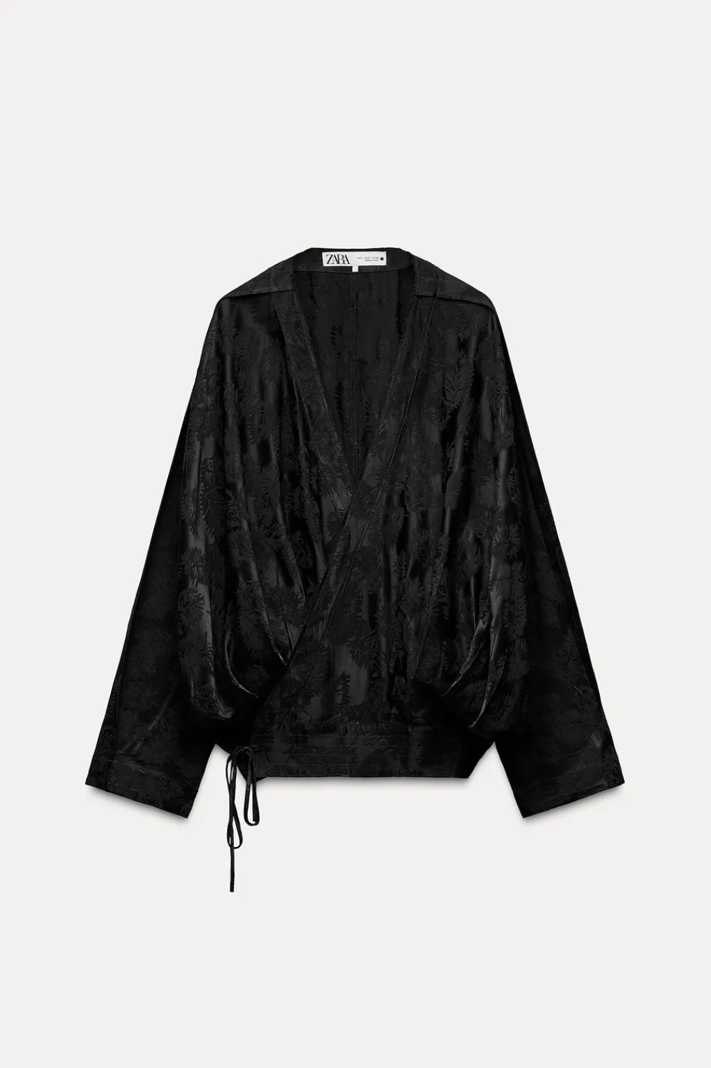 New KIMONO JACQUARD ZW COLLECTION Mujer Chaquetas / Cazadoras|Camisas / Blusas