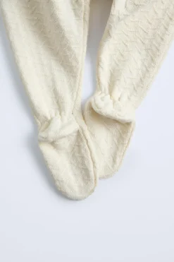 Niños ZARA 0 - 6 Meses·Punto|0 - 6 Meses·Básicos<KIMONO LARGO ALGODÓN SEDA