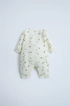 Niños ZARA 0 - 6 Meses·Básicos<KIMONO LARGO PAJARITOS BAMBULA