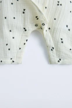 Niños ZARA 0 - 6 Meses·Básicos<KIMONO LARGO PAJARITOS BAMBULA