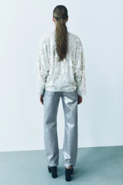 Hot KIMONO LENTEJUELAS ZW COLLECTION Mujer Chaquetas / Cazadoras